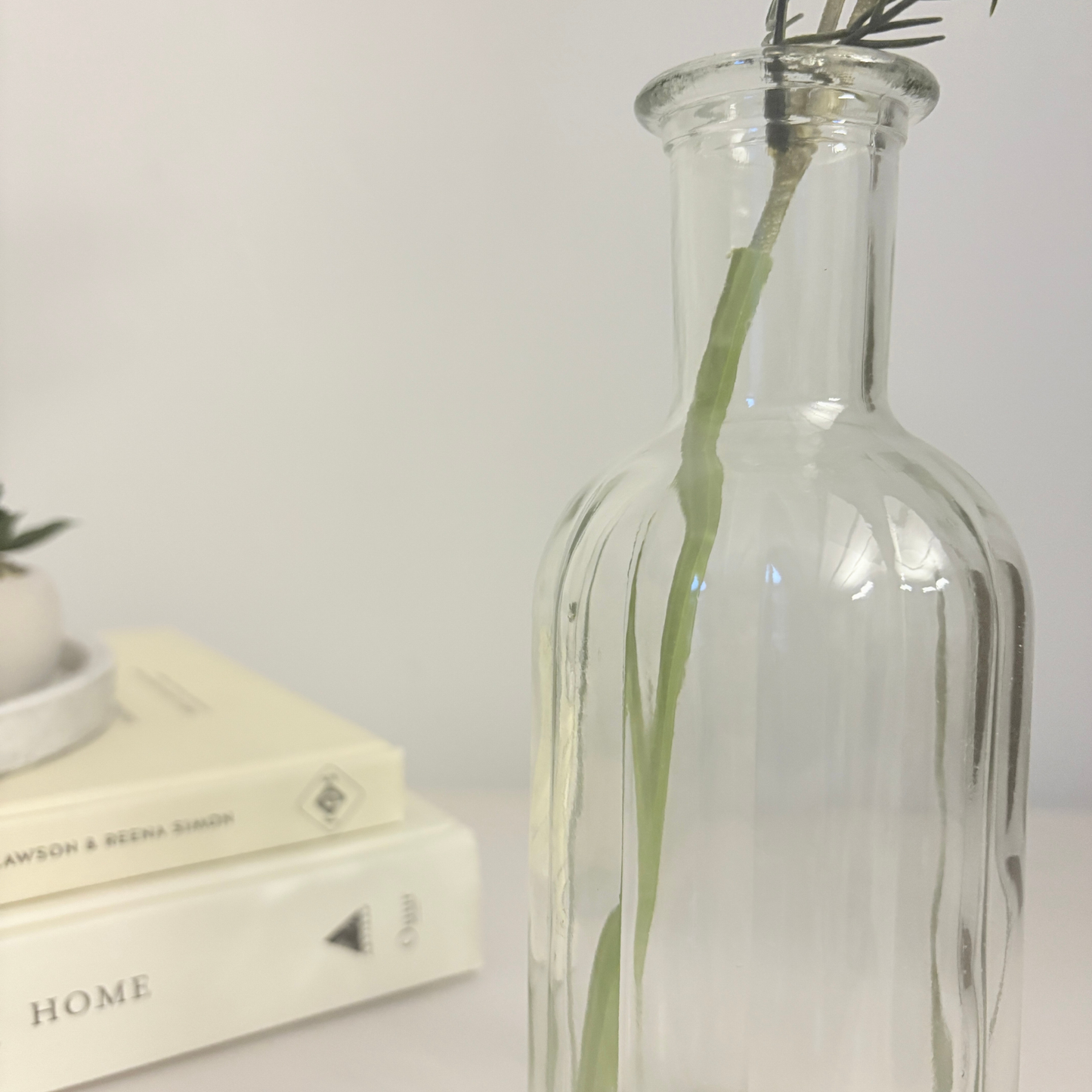Tall Ripple Bottle Vase