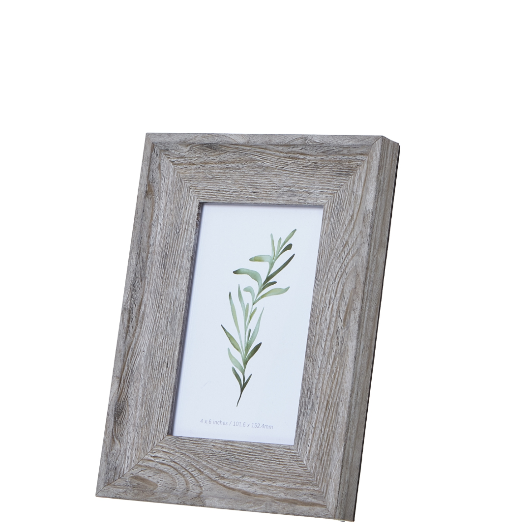 Weathered Grey 4x6 Photo Frame