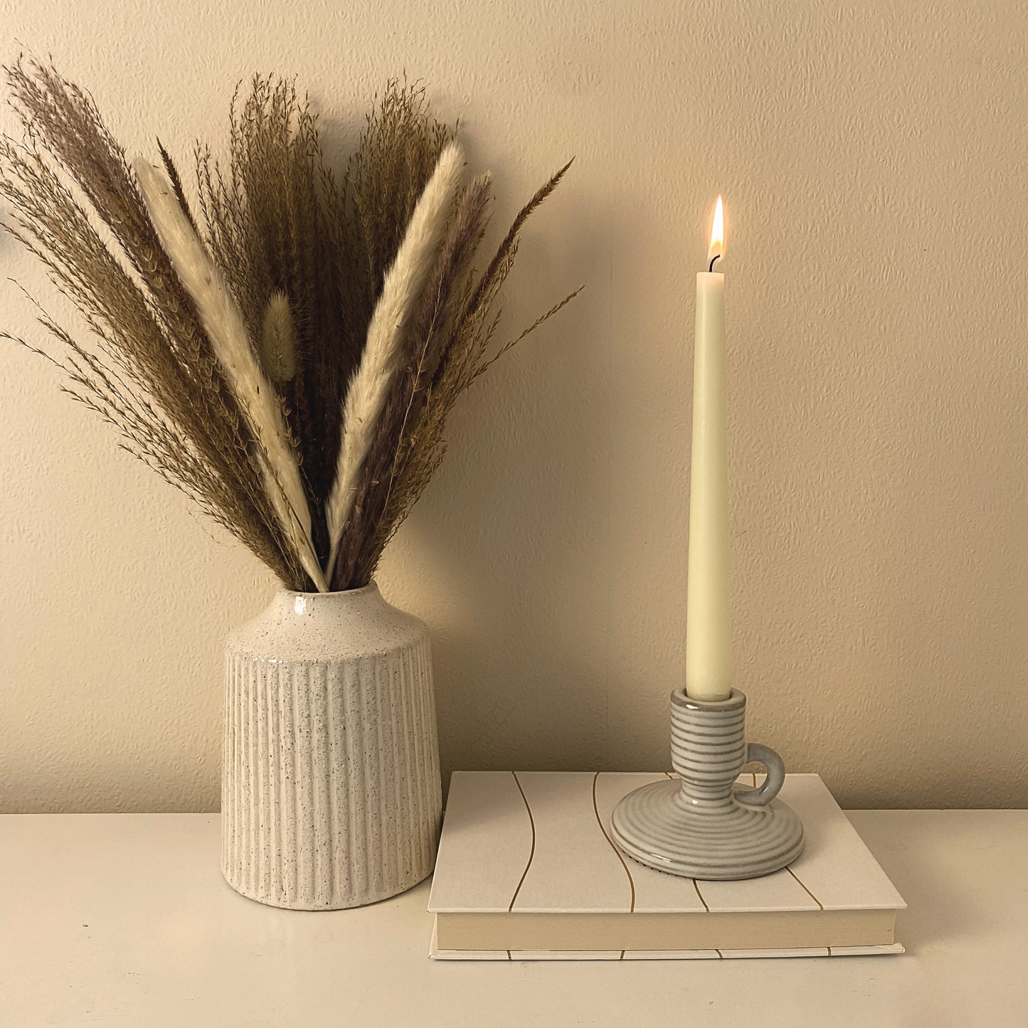 Taper Candle Holder – Elegant Slim Design for Dinner Settings | Fetch & Cove
