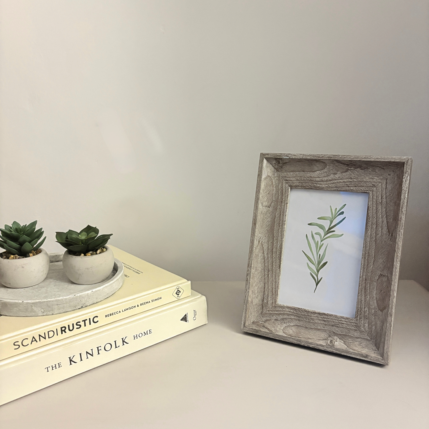 Weathered Grey 4x6 Photo Frame