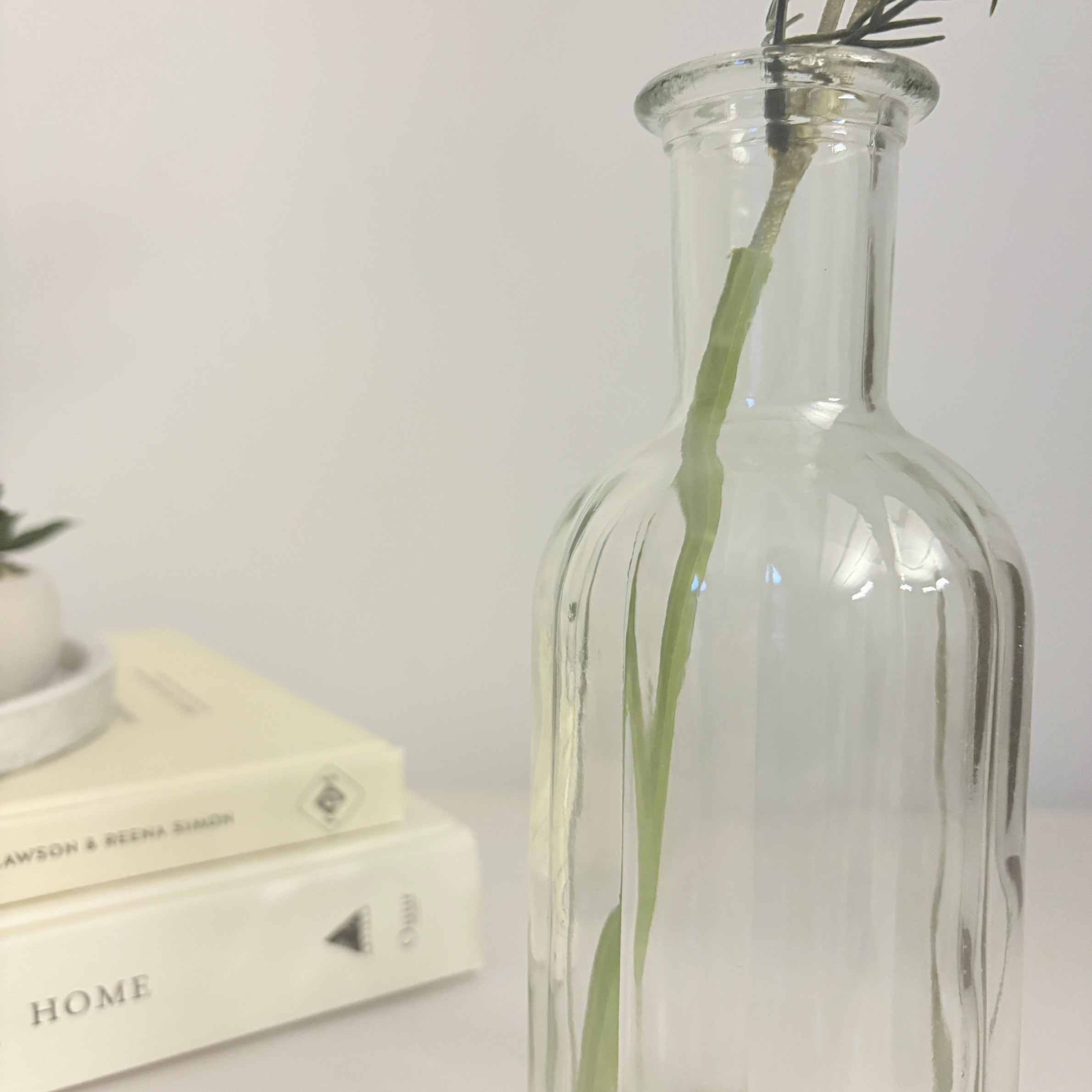 Tall Ripple Bottle Vase