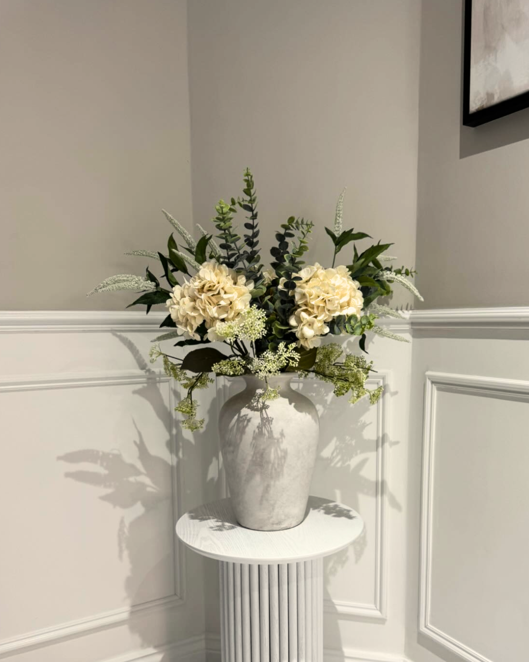 Elina Textured Stoneware Vase