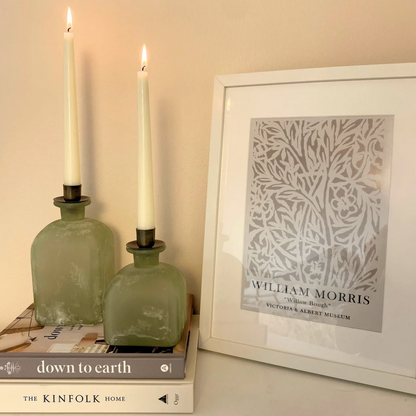 Sage Green Radiance Candle Holder - Small