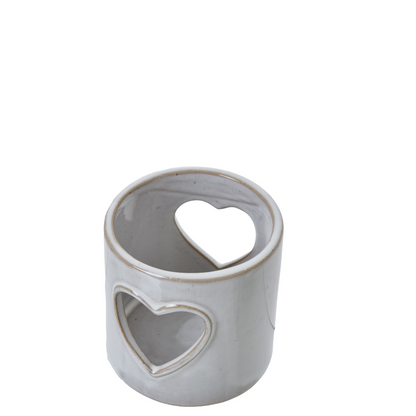 Ceramic Heart Tealight Holder