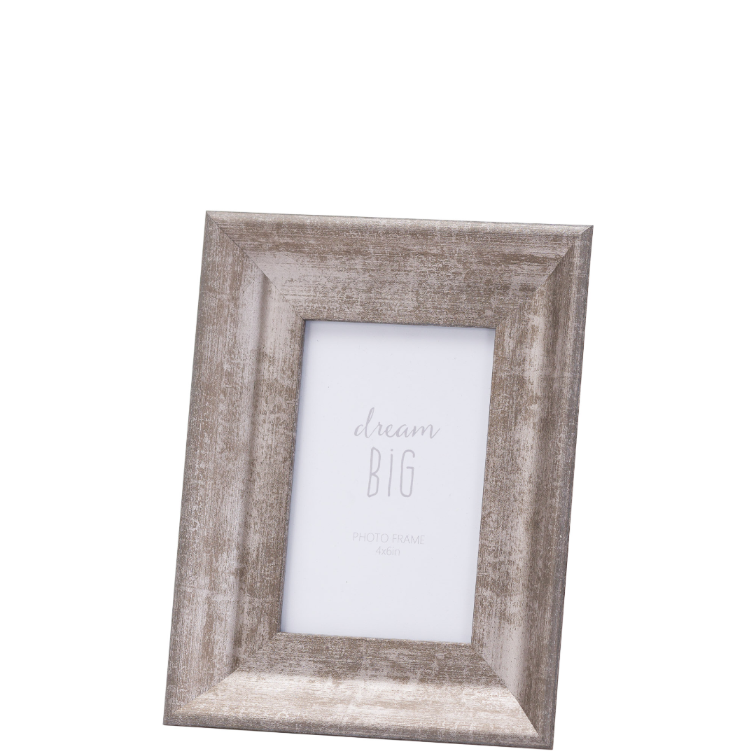 Matilda Matt Silver Convex Frame 4x6