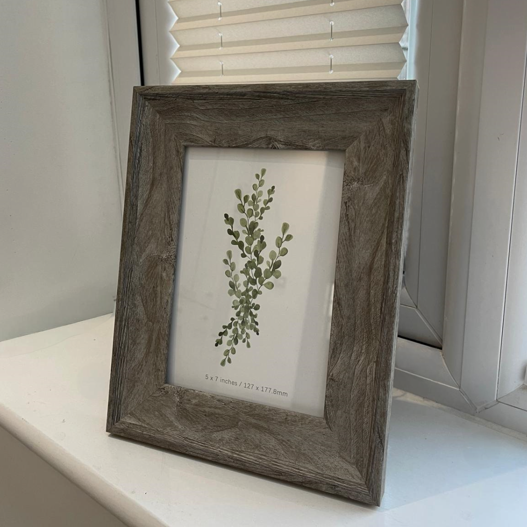 Weathered Grey 5x7 Photo Frame