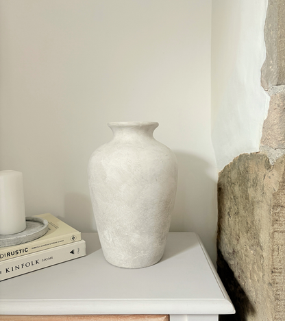 Elina Textured Stoneware Vase