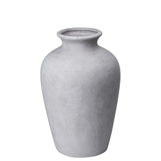 Elina Textured Stone Vase